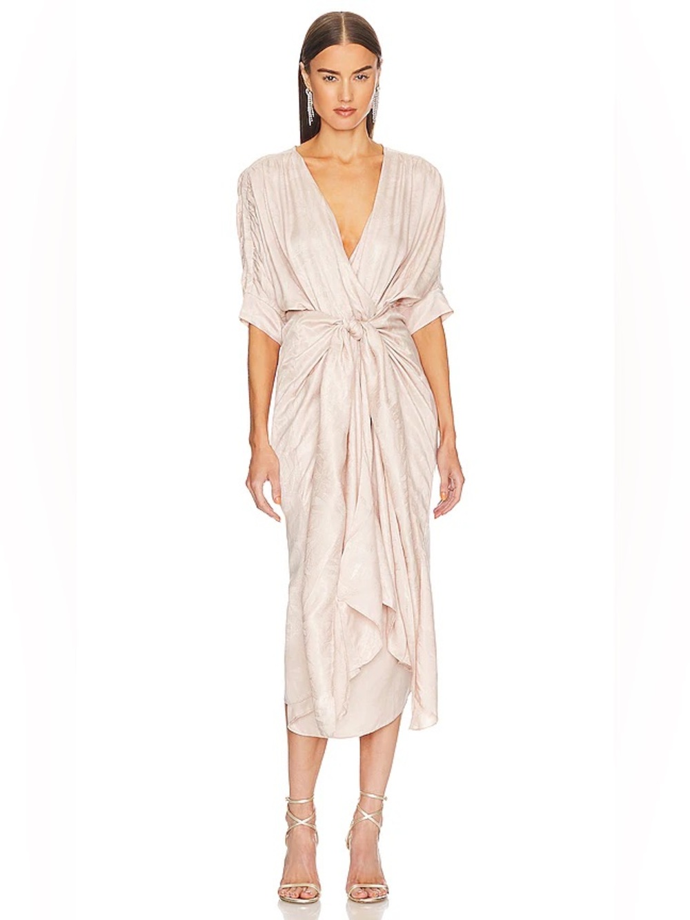 Callahan Sami Tie Front Midi Dress
